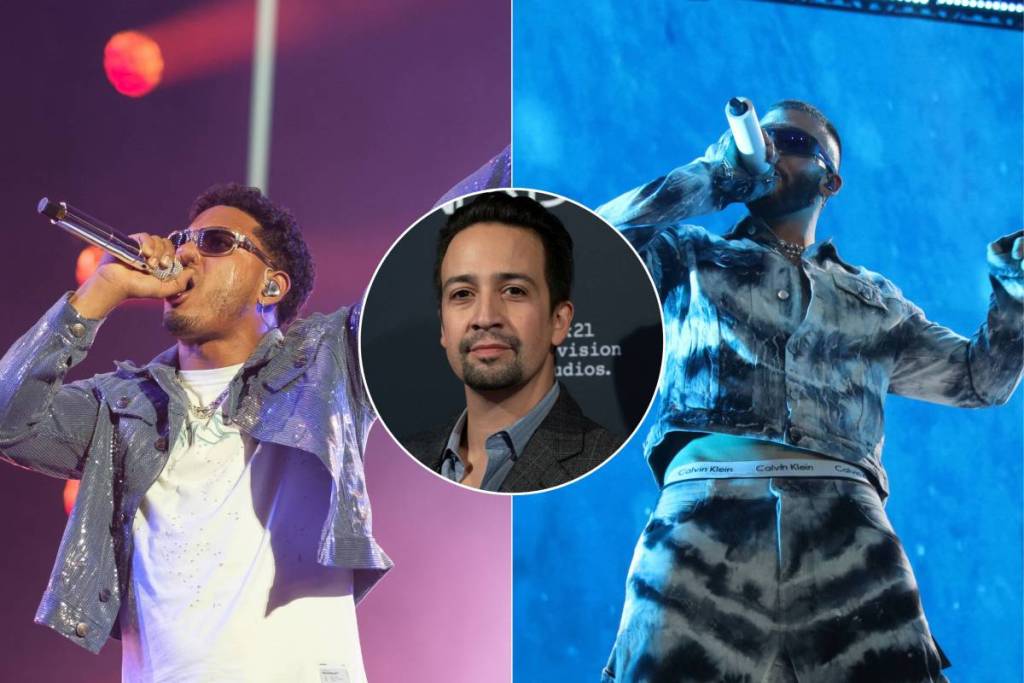 Myke Towers, Lin-Manuel Miranda y Manuel Turizo