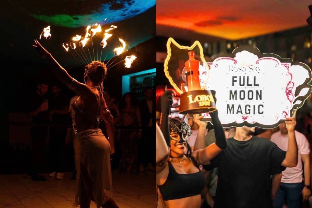 Rosa Sky Moon Party