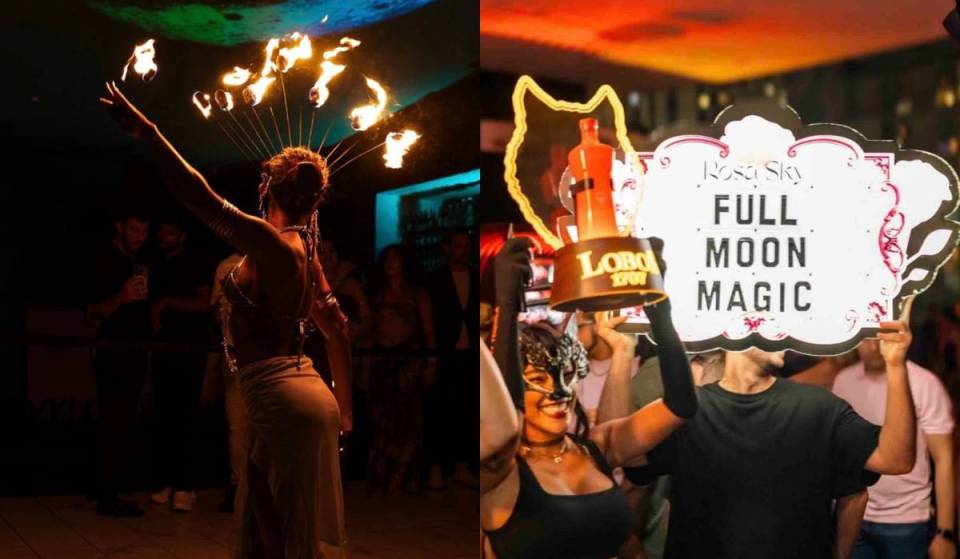 This one-night-only rooftop party in Brickell celebrates the full moon in style — with live fire dancers and cosmic cocktails