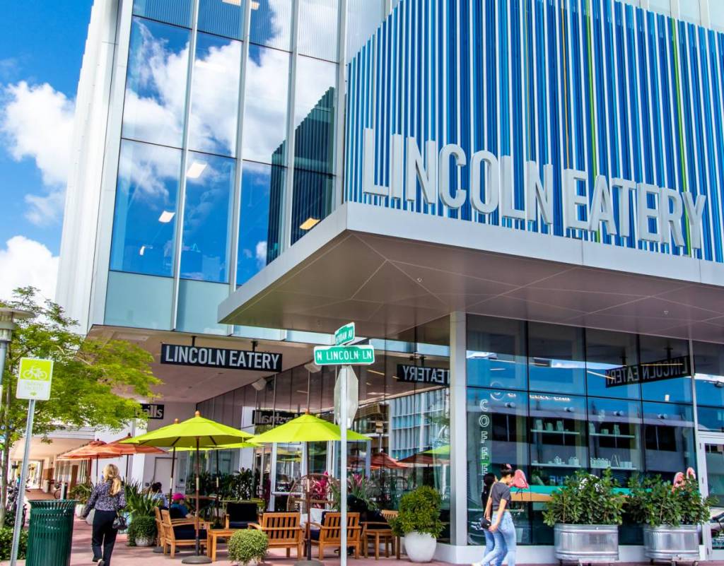 El exterior de The Lincoln Eatery