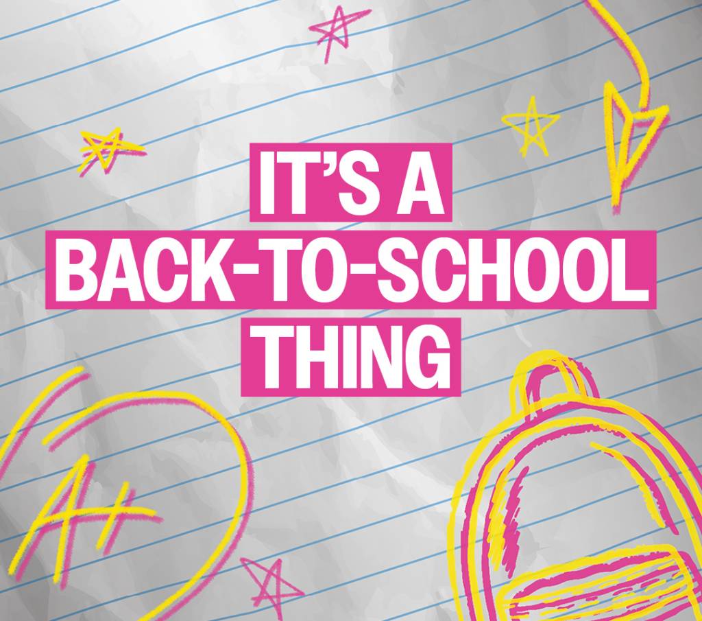 Back to school image