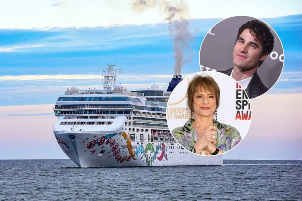 Photos du Norwegian Pearl, de Patti LuPone et de Darren Criss