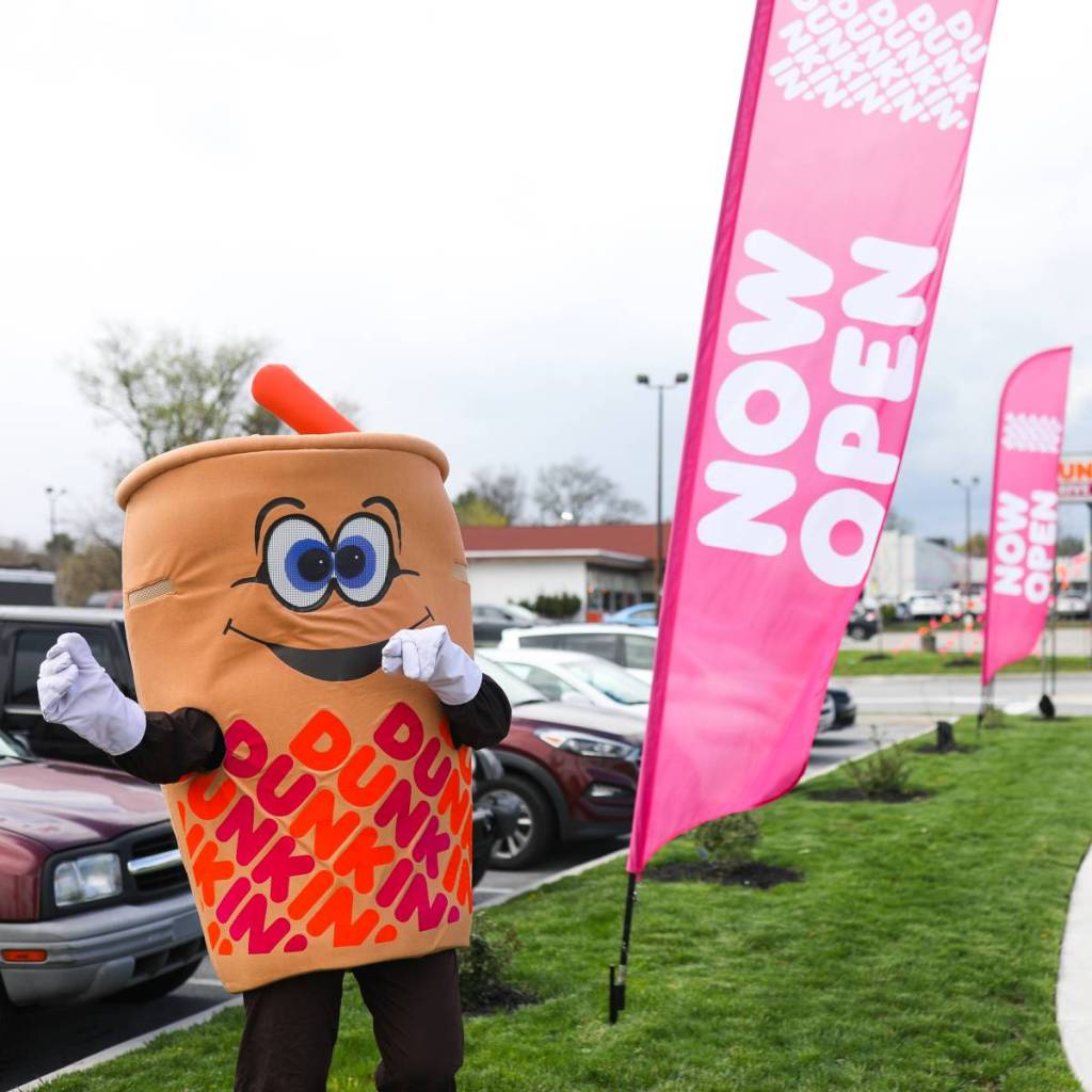 Dunkin’s mascot, Cuppy