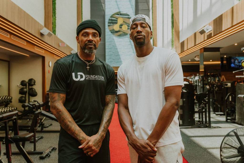Udonis Haslem y Bam Adebayo