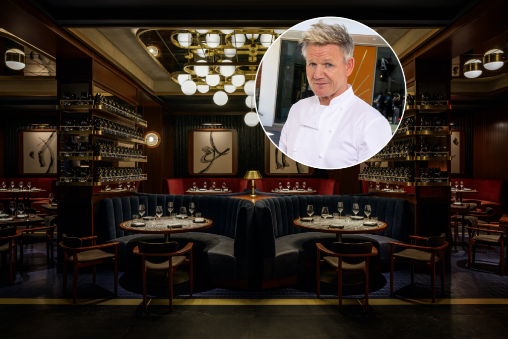 Imágenes de Gordon Ramsay y Lucky Cat Steak
