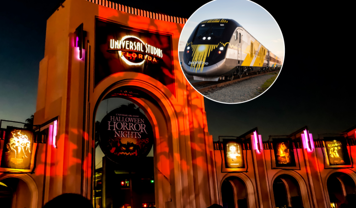 Brightline pondrá en marcha un «Tren de medianoche» desde Halloween Horror Nights hasta el sur de Florida solo por una noche este fin de semana