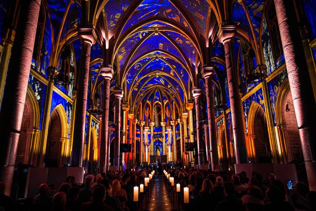 The Breathtaking Light &amp; Sound Show Transforming Minneapolis’ Basilica Of Saint Mary Makes For The Perfect Date Night — Here’s Your Romantic Itinerary