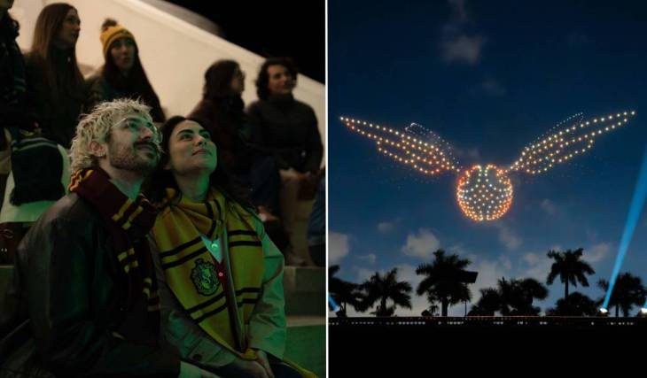 For two nights only, a Harry Potter™ show featuring 1,200 drones takes over the Twin Cities skyline with iconic moments and music from the films