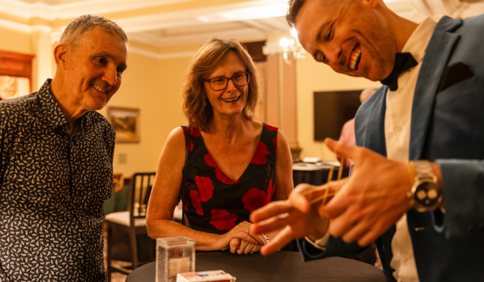 Ranked among TripAdvisor’s top 10% of experiences worldwide, this award-winning Minneapolis magic show delivers an unforgettable evening of mind-bending close-up magic and mystery