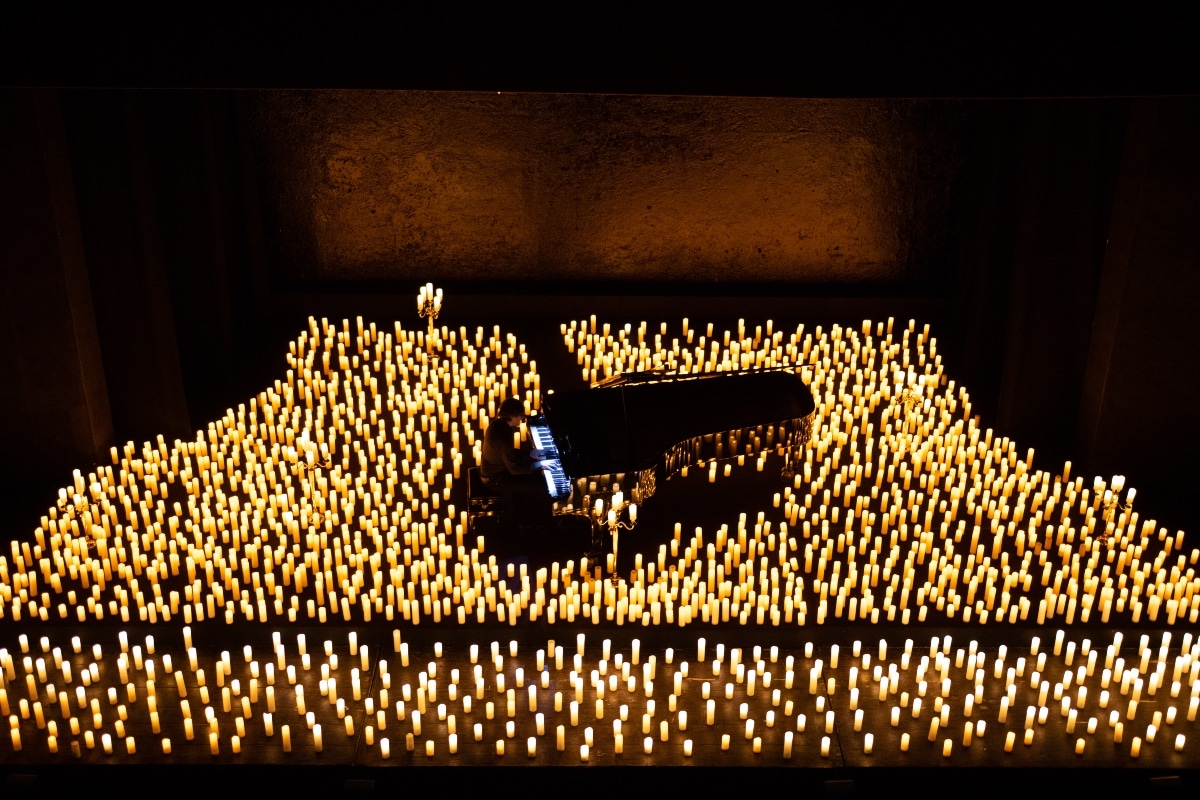 flügel im candlelight