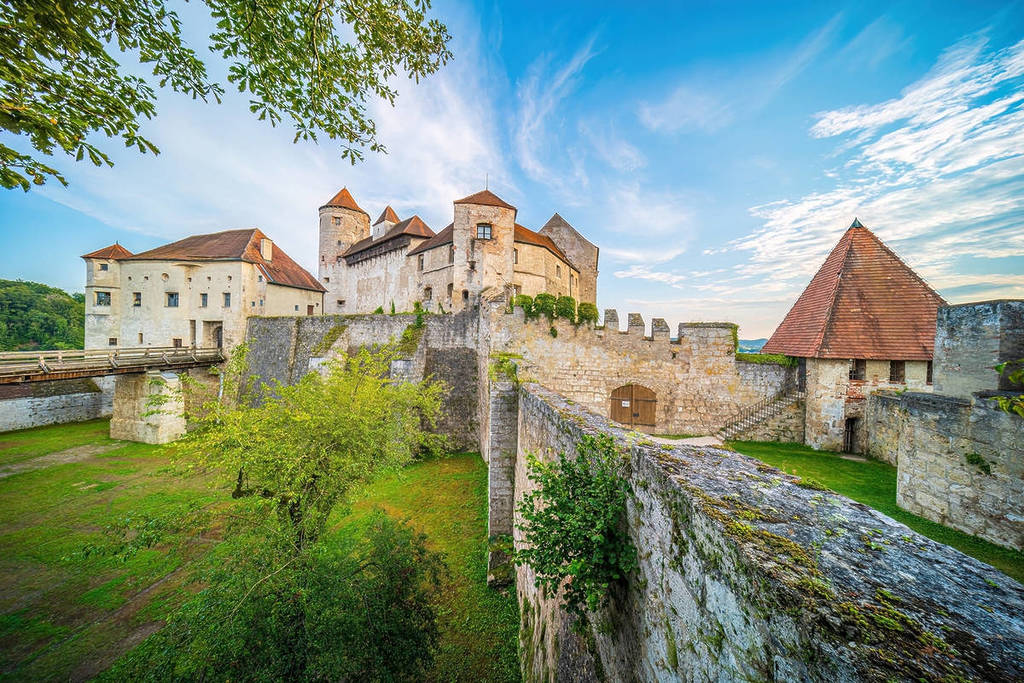 The castle of Burghausen