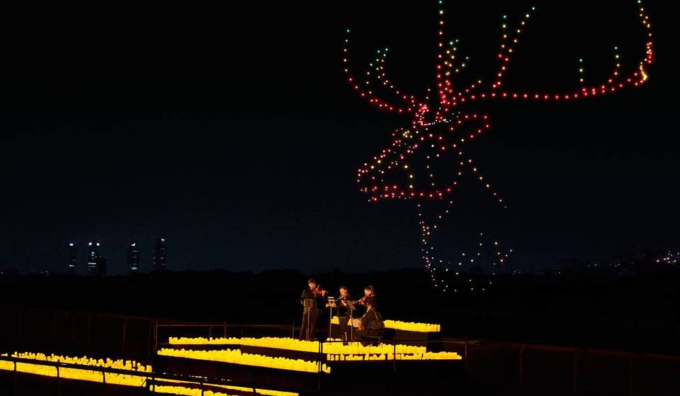 Wenn Drohnen zu klassischer Musik tanzen! Nach erfolgreicher Deutschlandpremiere kommt DroneArt Show 2026 zurück nach München – jetzt mit 1000 Drohnen, neuer Musik und neuen Motiven