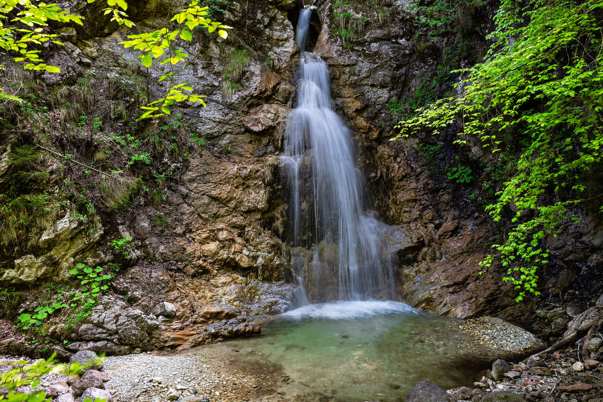 Wasserfall am Schleifmühlklamm