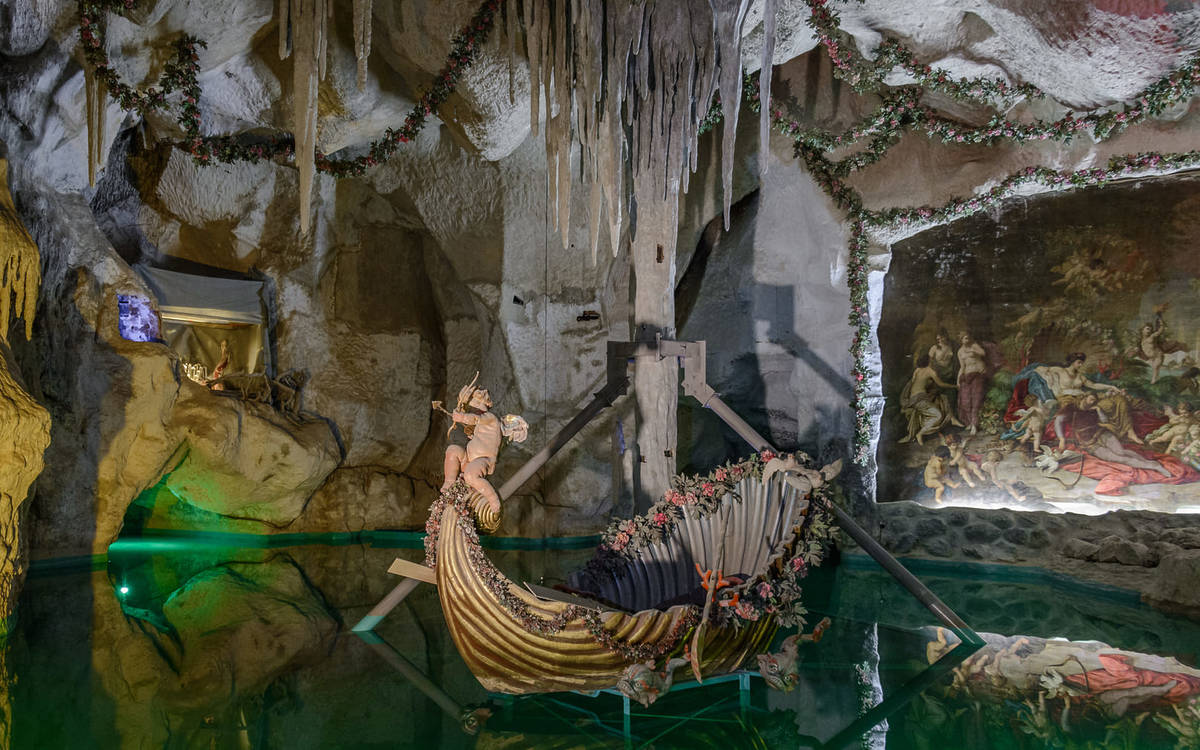 Venusgrotte mit Schiff