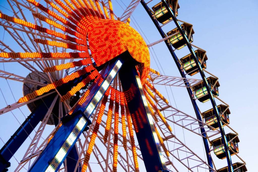 willenborg riesenrad von nahem