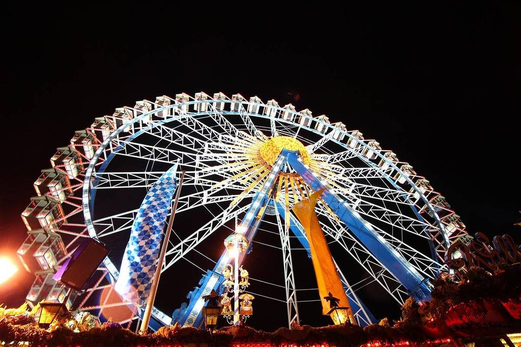 riesenrad auf dem oktoberfest
