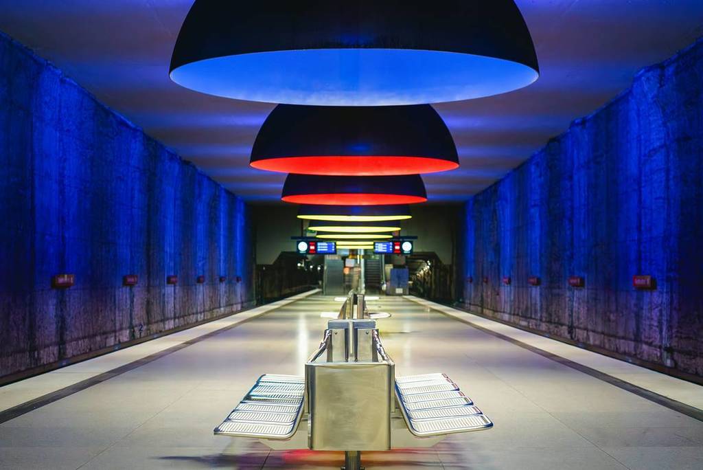 Westfriedhof U-Bahn Station