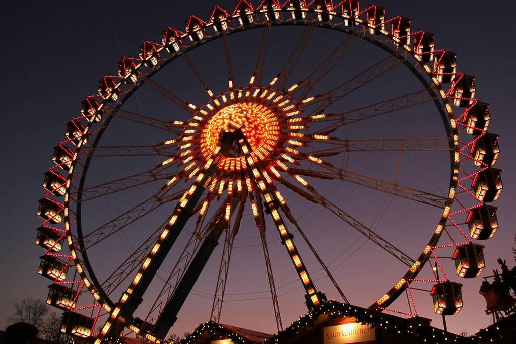 riesenrad auf der wiesn, oktoberfest-rückblick