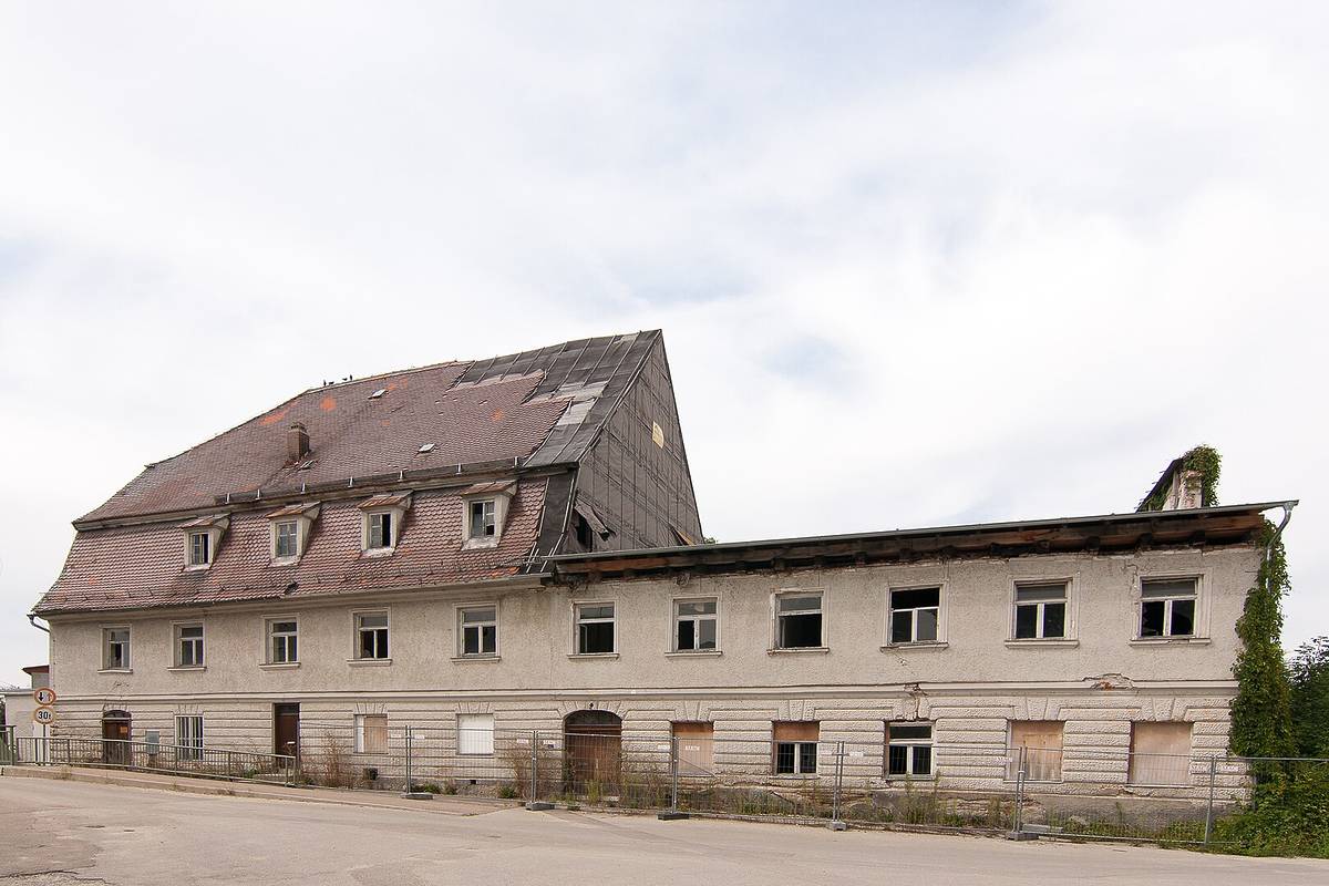 hauptgebäude der Mühle stockau
