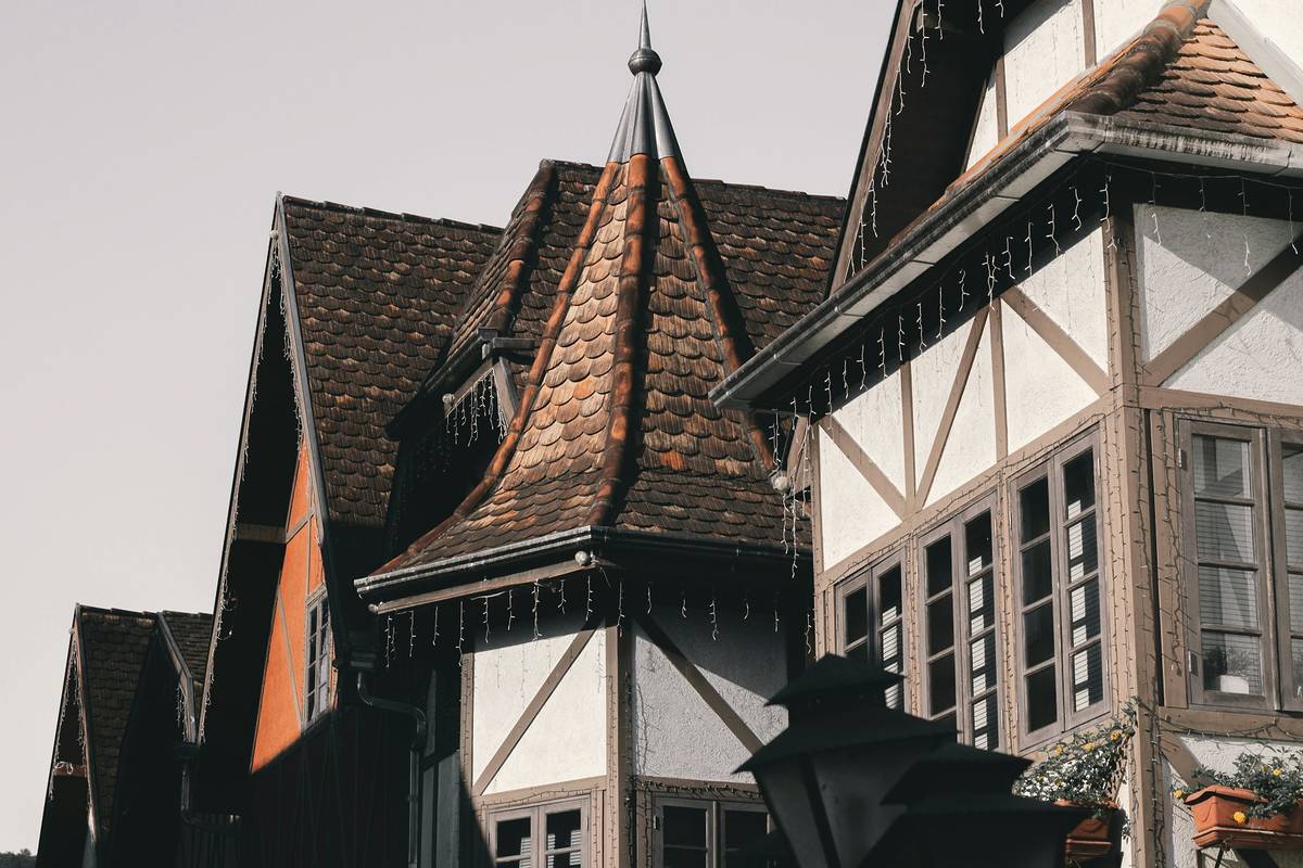 fachwerkhausfassaden in blumenau