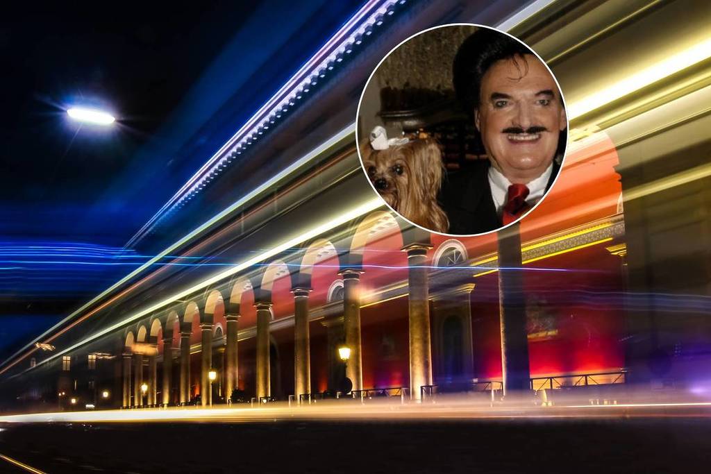 rudolph moshammer with daisy and the maximilianstrasse