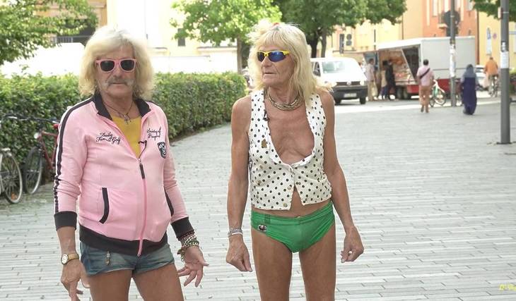 Die schrillen Zwillinge: Wie zwei streitende Männer in Hot Pants jahrzehntelang München aufmischten