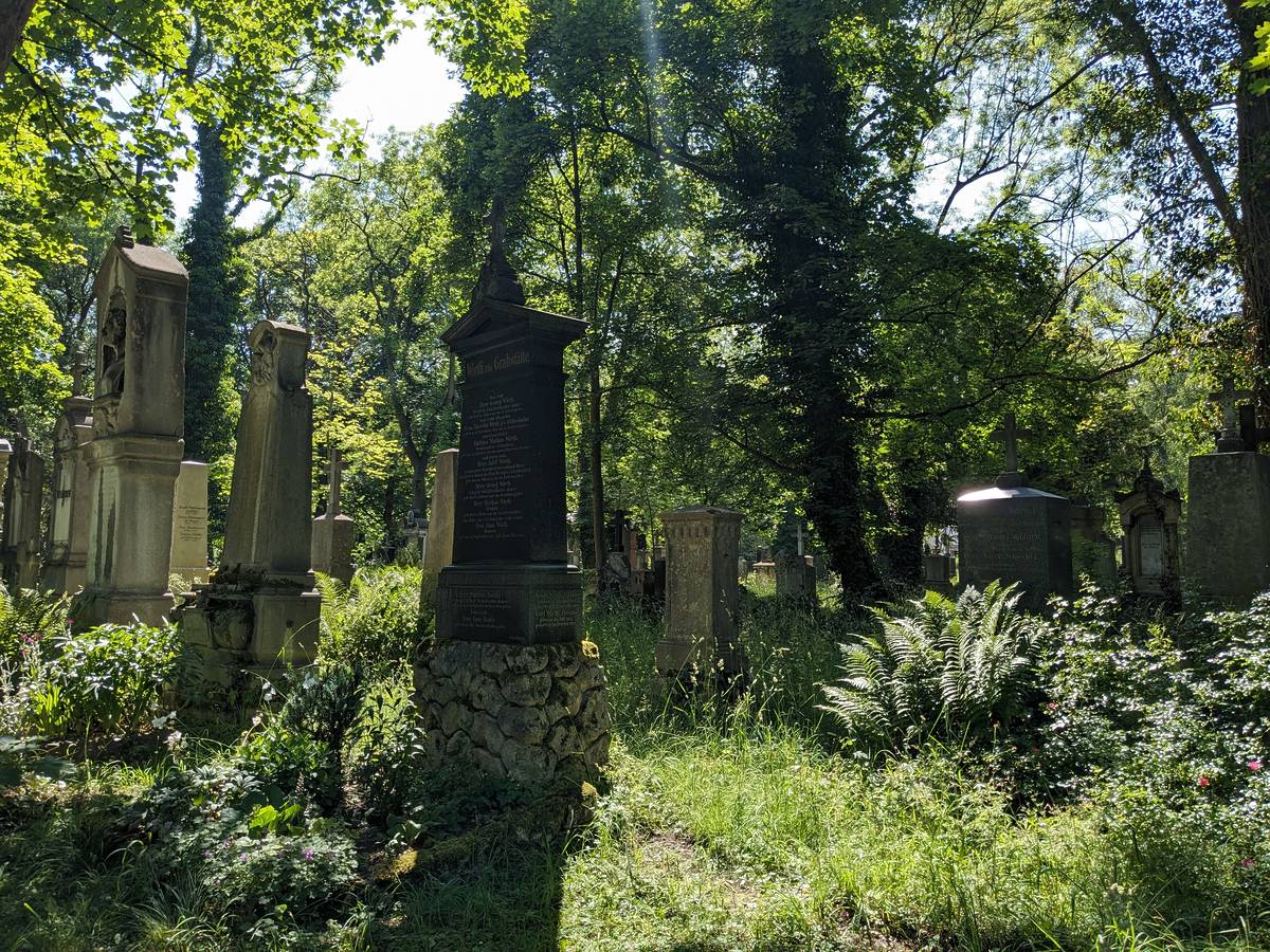 gräber auf dem südfriedhof