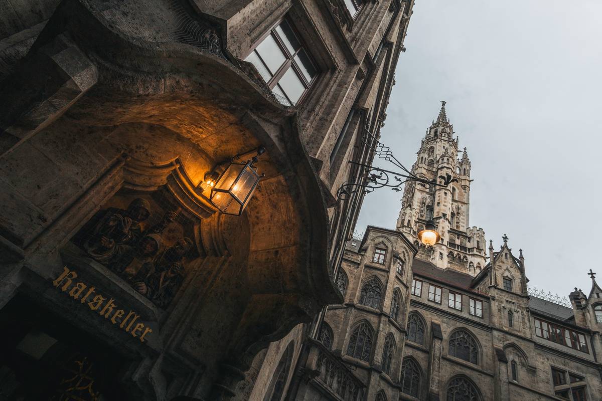 münchner rathaus und ratskeller