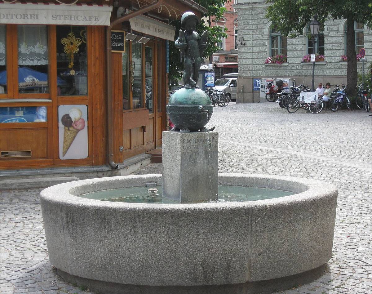 fischerbuberlbrunnen in münchen