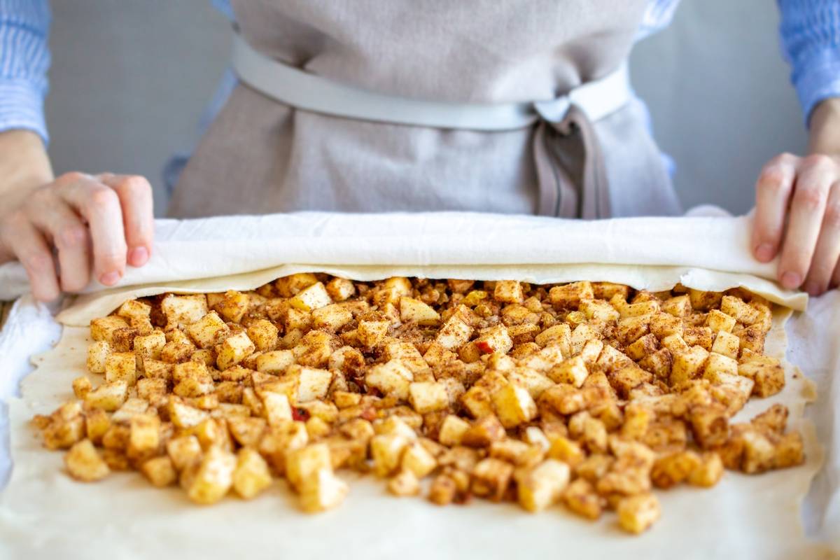 Backen mit Kuchentuch