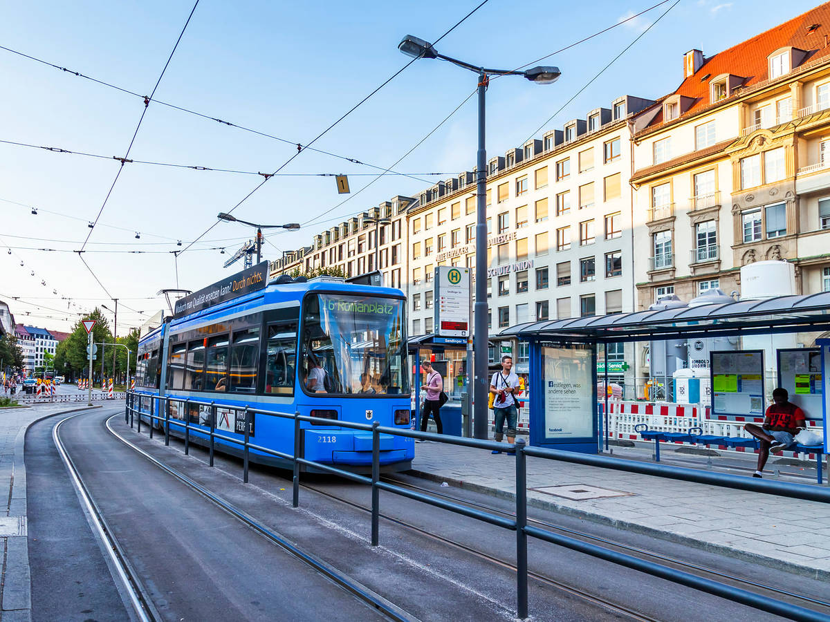 Tram in München
