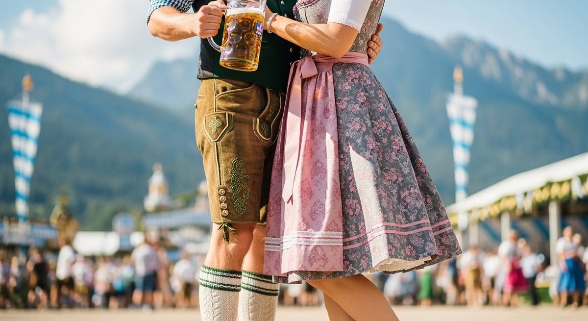 Dirndl auf dem Oktoberfest