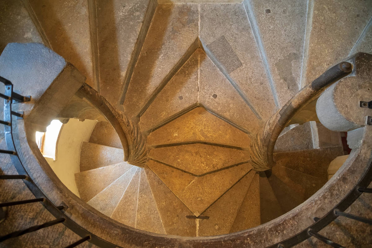 Doppelwendeltreppe in Graz