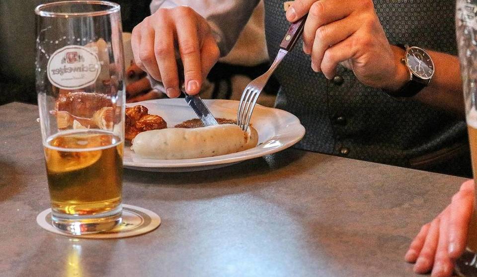 The birthplace of the Weißwurst: This Munich restaurant is said to be where the classic dish was invented