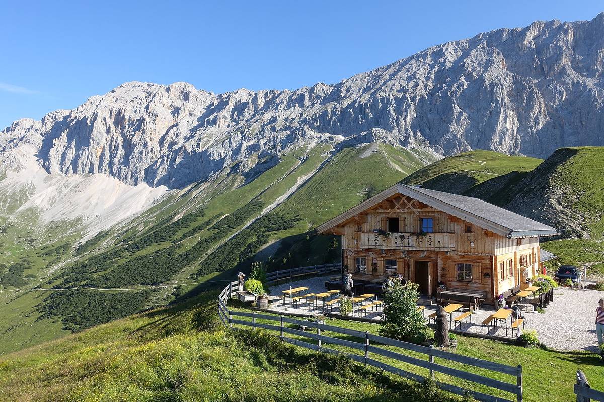 rotmoosalm mit hochwanner