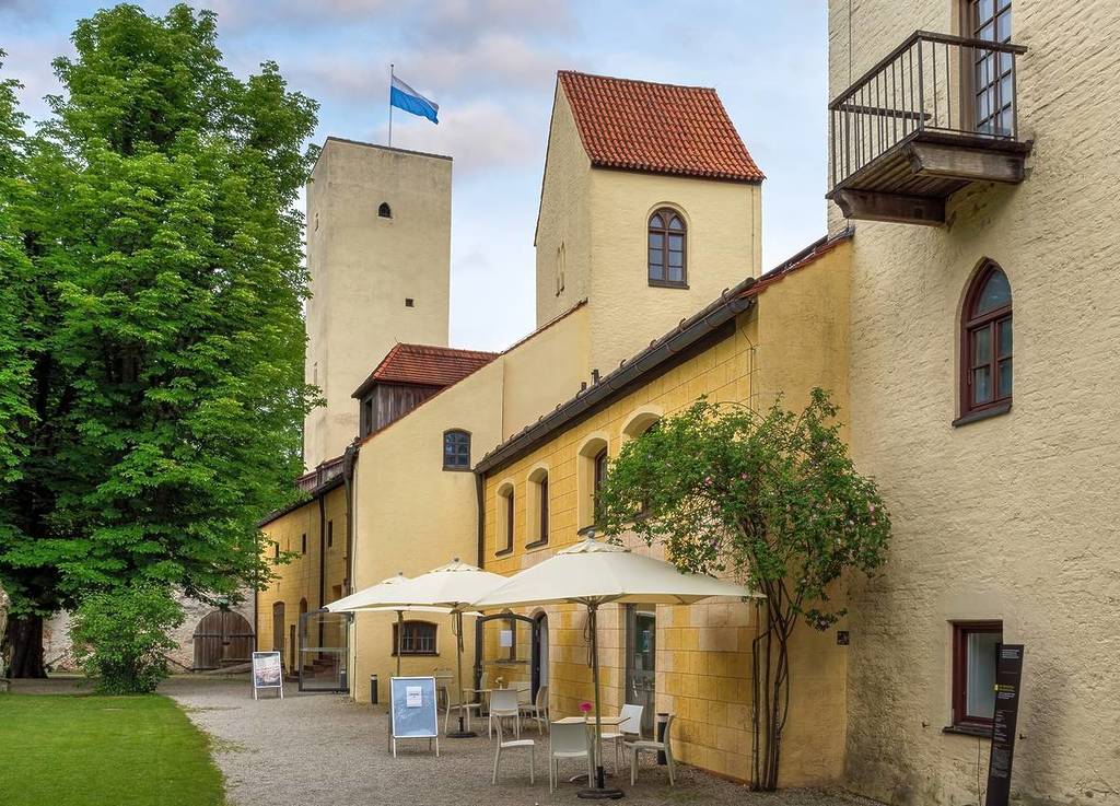 Blick auf die Burg Gründwald