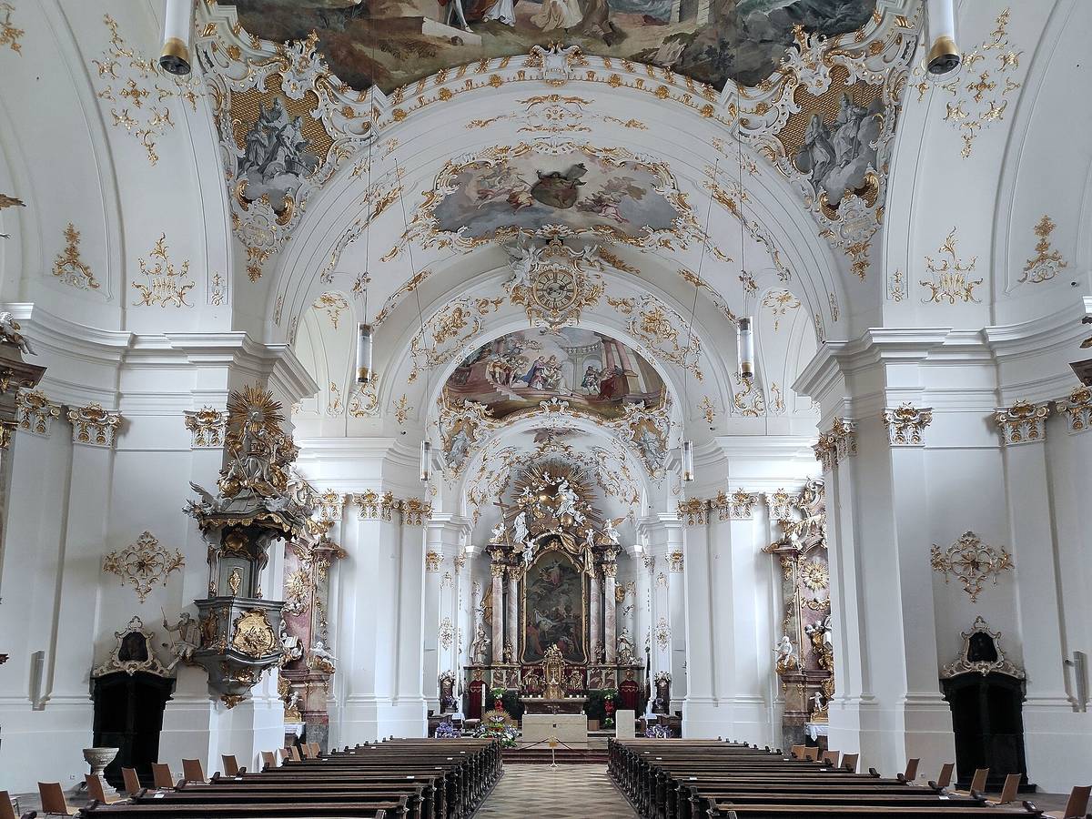 Klosterkirche schäftlarn von Innen