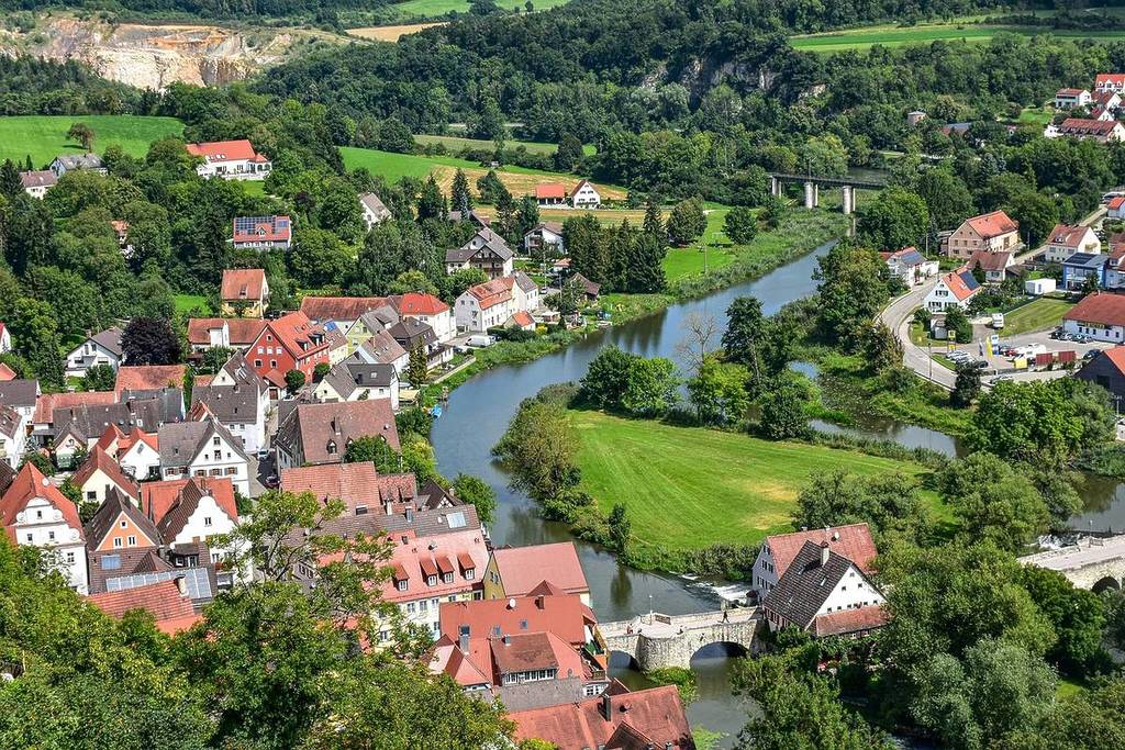 Harburg from above