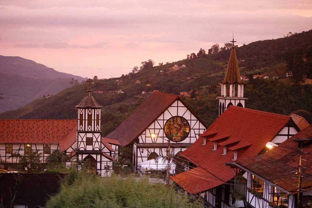 Fachwerkhäuser der Colonia Tovar
