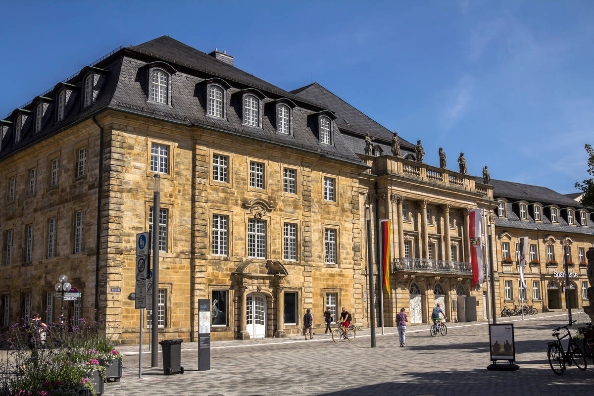 Blick auf das Markgräfliche Opernhaus in Bayreuth