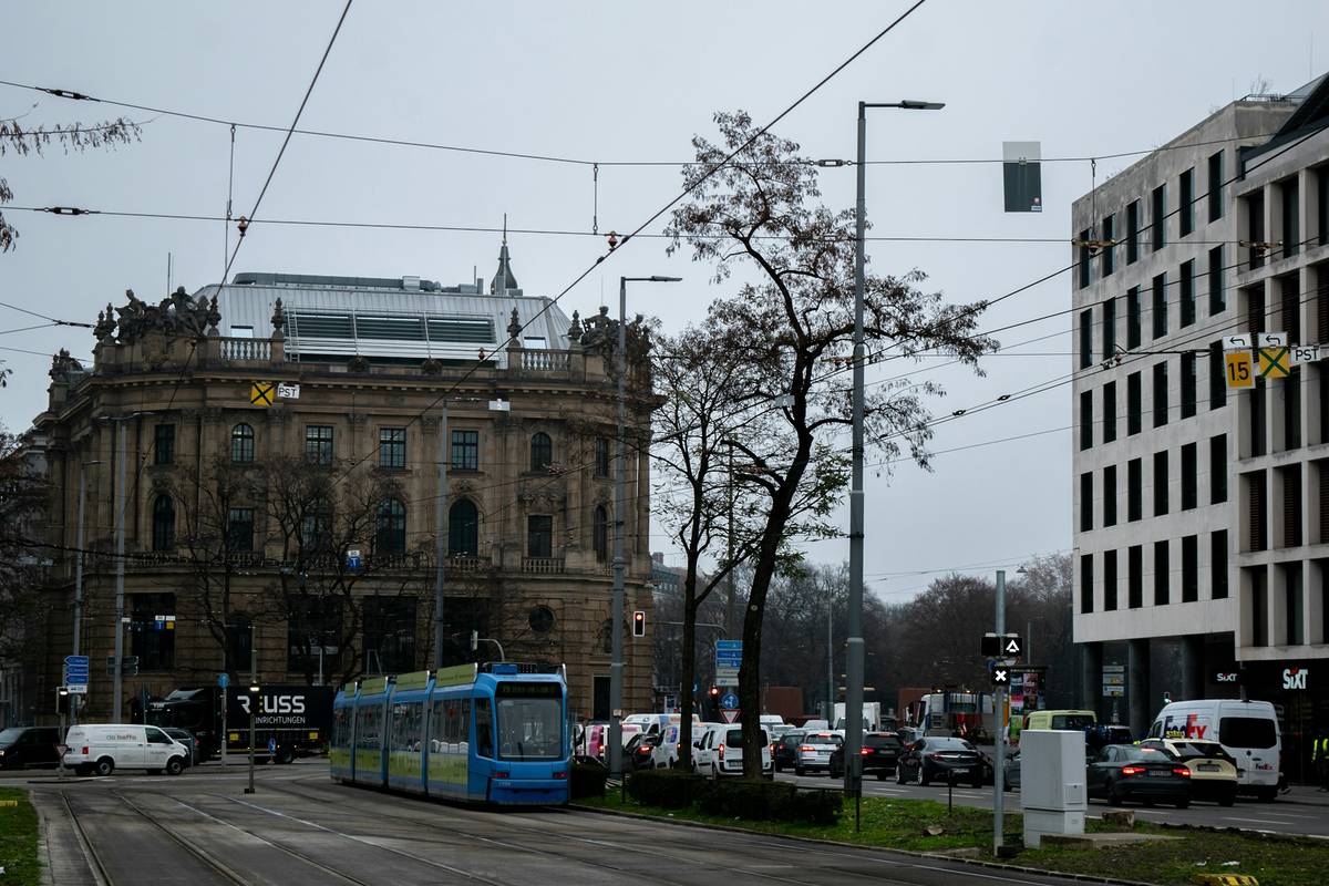 tram in münchen