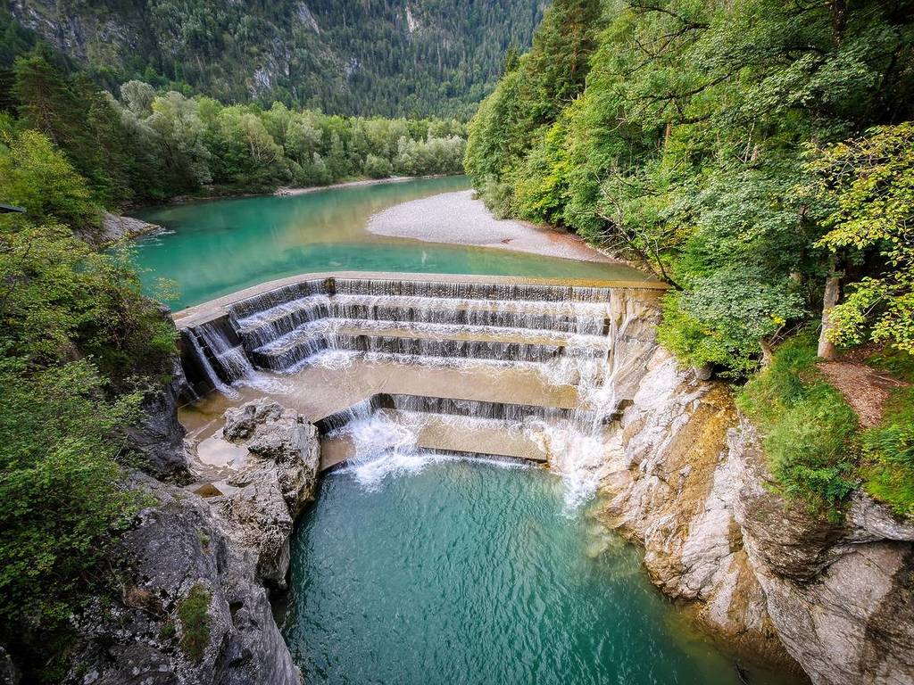 Lechfall from above