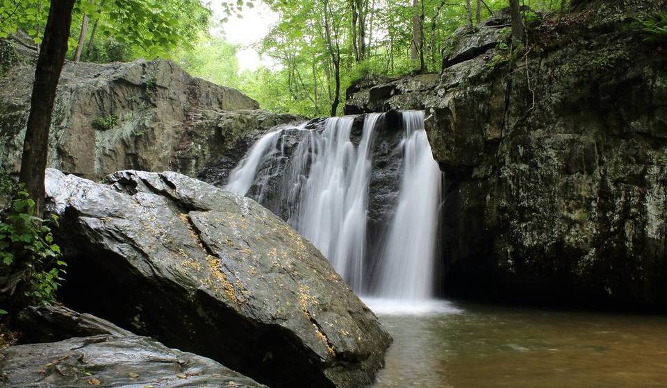 Just 1 hour from Munich lies this 12-meter-high waterfall, reminiscent of Costa Rica