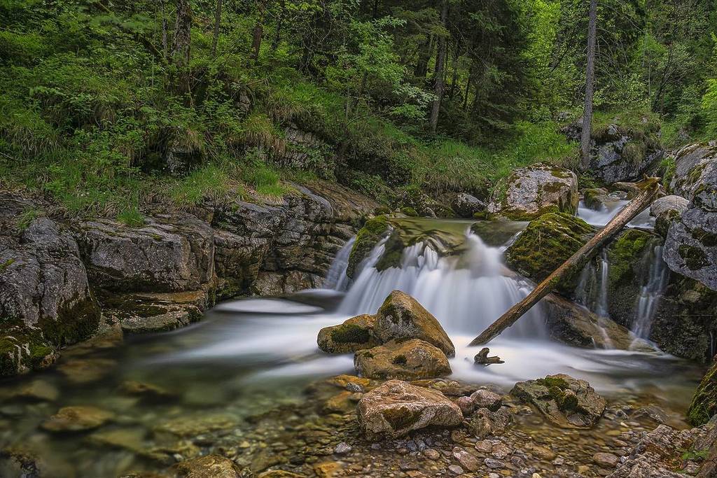 Kuhflucht Waterfalls