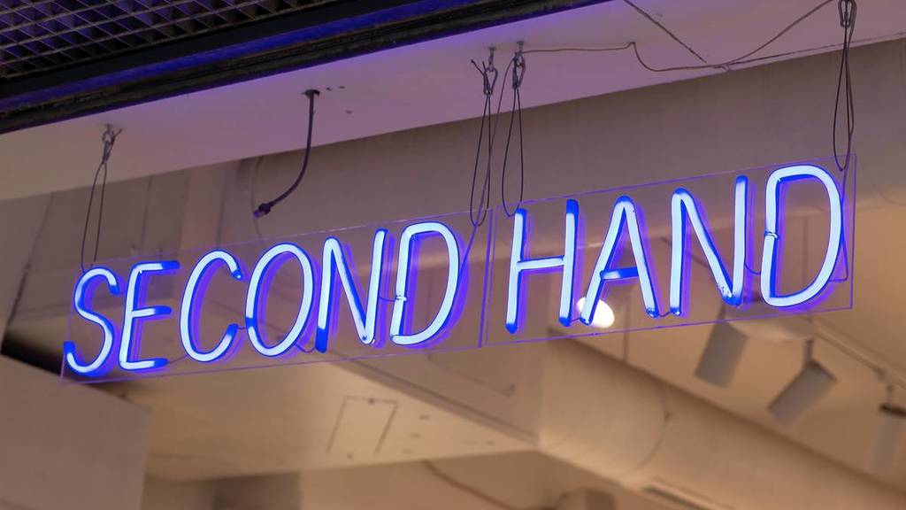 neon sign with 
