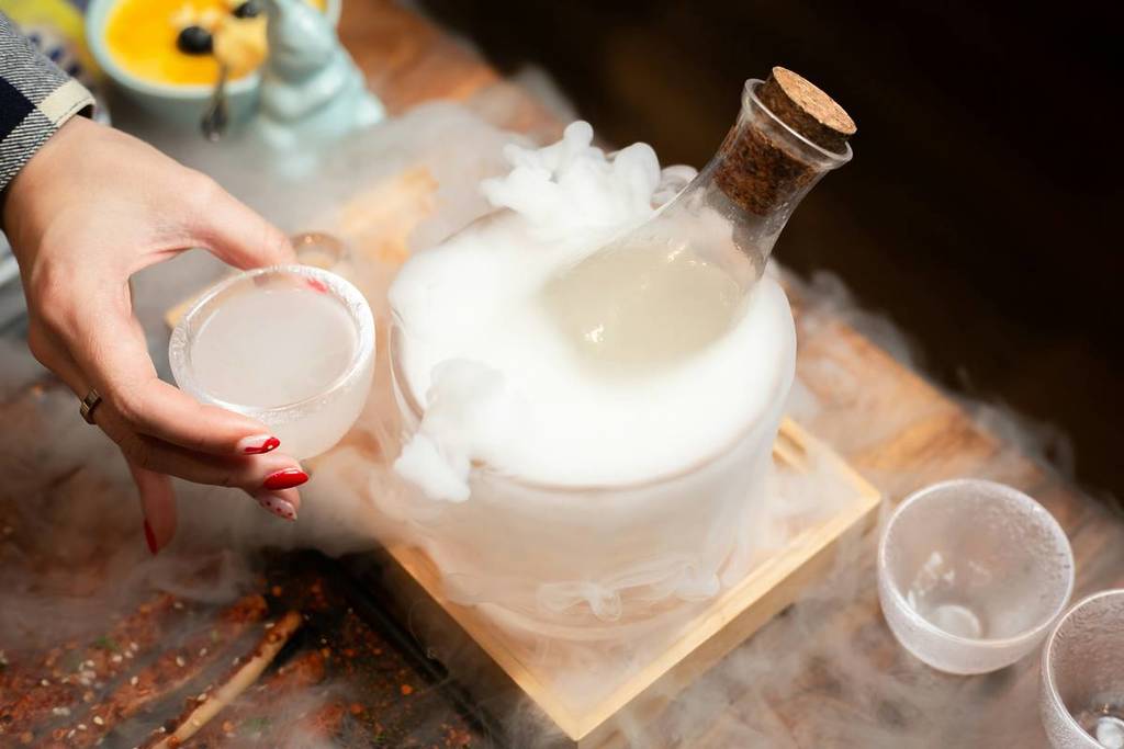 rauchende drinks