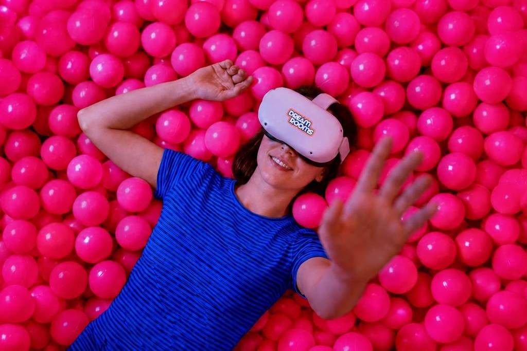 VR Experiences in der Dream Rooms Ausstellung