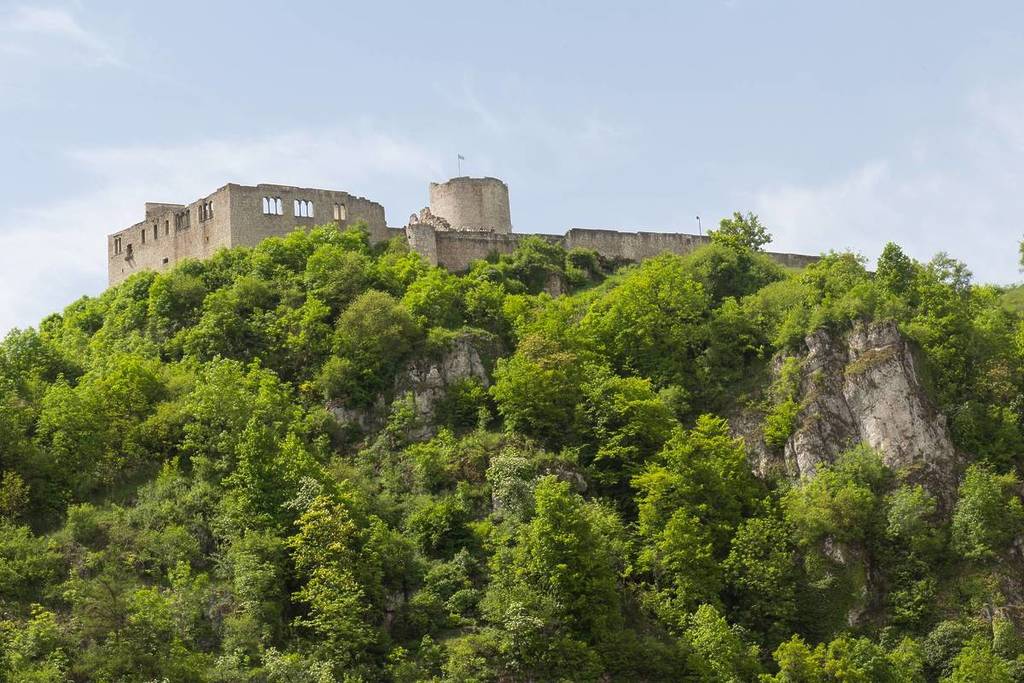 burgruine kallmünz auf dem schlossberg