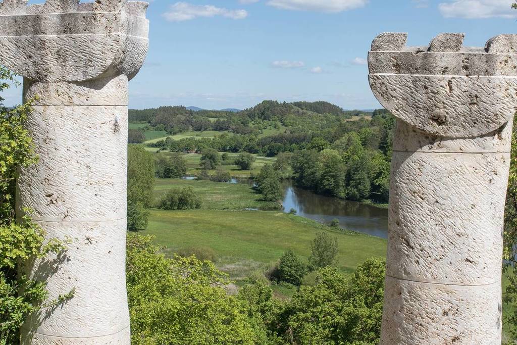 säulen der ruine