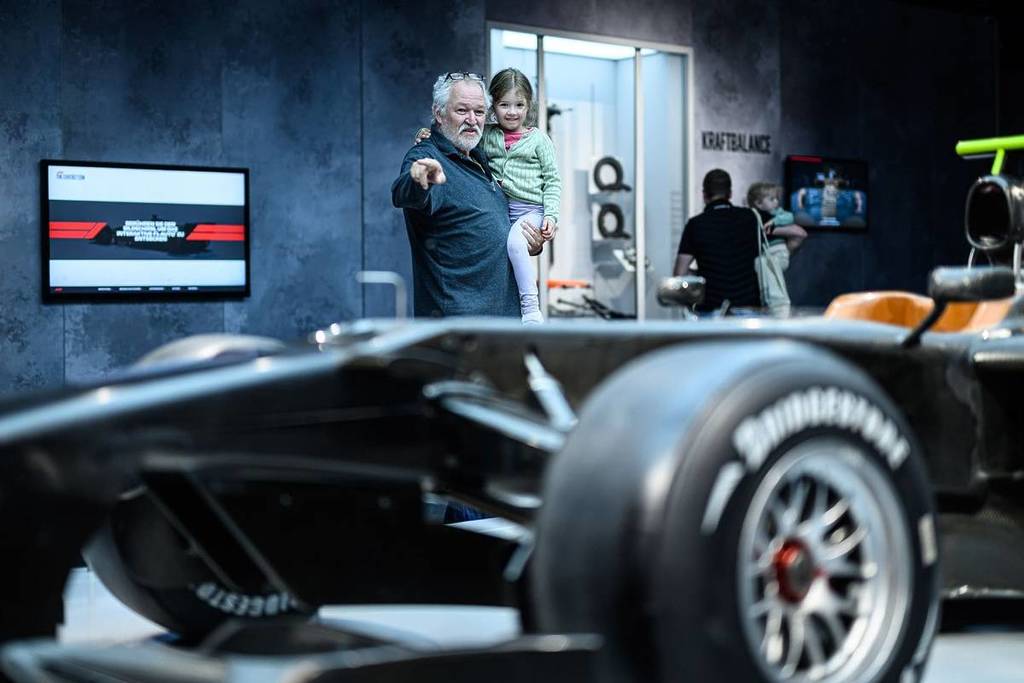 Toyota’s legendary “ghost car” TF110 at the Formula 1 exhibition in Munich